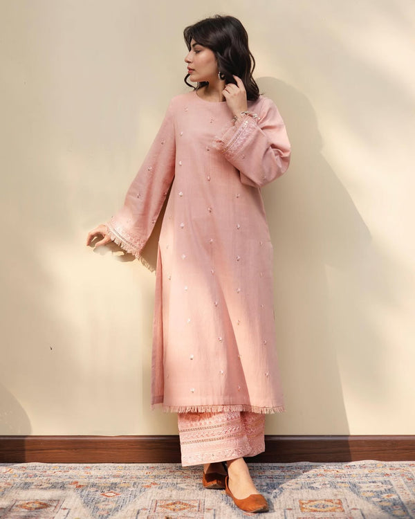 Pearly Bloom | 2-Piece Stitched Eid Arrival