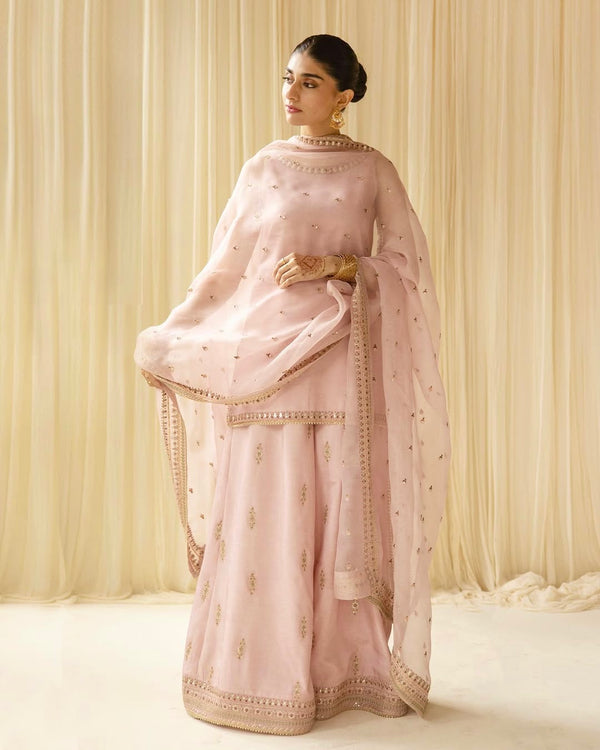 Misty Blush | 3-Piece Stitched Eid Arrival