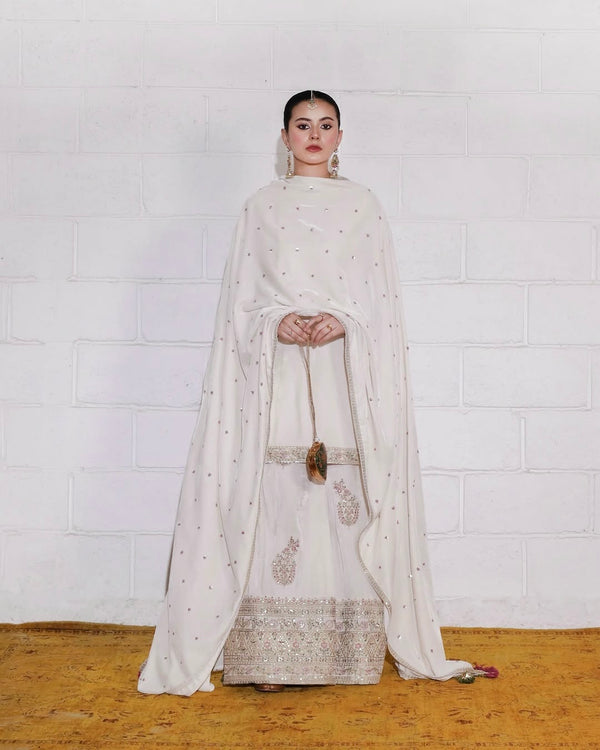 Mahjabeen | 3-Piece Stitched Outfit